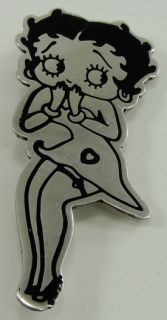 07 dwt / 0.35 ozt Pin 2 5/16 Tall Sterling Silver Betty Boop Pin 