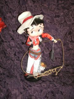 Private Collection Danbury Mint 16 Porcelain Betty Boop COWGIRL
