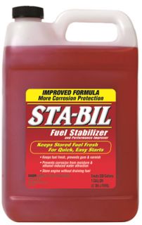 Gallon Jug STA BIL 22213 FUEL GAS GASOLINE STABILIZER TREATMENT
