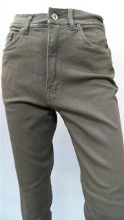 Bill Blass Jeans Misses 4 Stretch Color Denim Skinny Brown Designer 