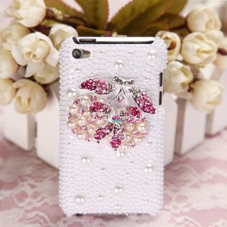 Best New Apple iPod Touch 4 Case Cover Pearl 3D Diamond Delicious 
