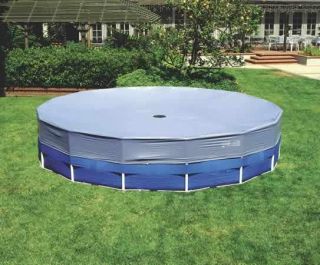   Round Frame Pool Cover Intex Summer Escapes Sand N Sun Bestway