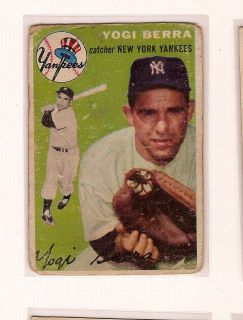 1954 Topps Yogi Berra 50 New York Yankees