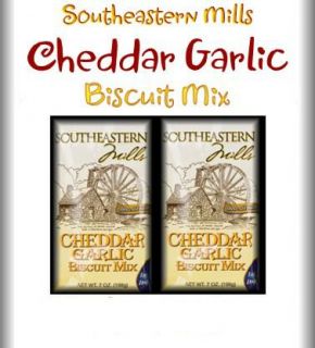 Southeastern Mills Garlic Cheddar Biscuit Mix 4 Packs
