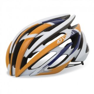 Giro Aeon Bicycle Bike Helmet Orange Blue Rabobank SM