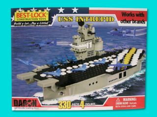 Daron USS Intrepid Best Lock Construction Toy