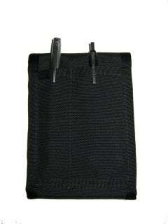 Pocket Field Binder Notebook Army Black by Raine