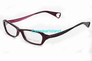Betsey Johnson Shining Star Eyeglasses Purple Frame