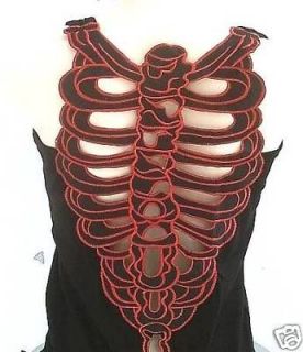 ROCKABILLY PUNK ROCK BABY Sexy Gothic Body Bones Emo Tattoo TANK TOP 