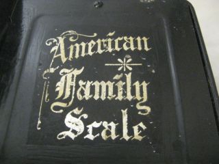 Vintage American Family Scale 1898 Patent Bindley Pitt