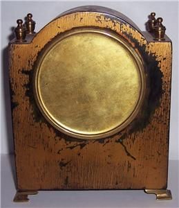 Antique French Gold Lacquered Chinoiserie Mantel Clock C1900