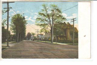 Binghamton NY Riverside Drive Old Postcard
