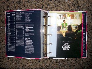 Vintage Better Homes and Gardens New Cook Book Cookbook 5 Ring Binder 