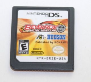 beyblade metal masters nintendo ds 2011 game only