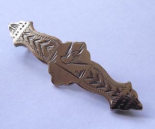 antique gold front love bird brooch pin a wonderful antique brooch 