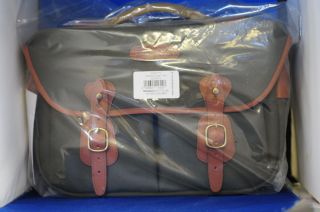 Billingham Hadley Pro Shoulder Bag Sage Tan Trim Color New