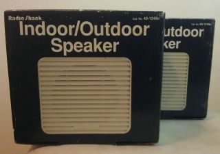 OUTDOOR SPEAKERS 6 5 Inch Heavy Duty Weather Resistent Brand New