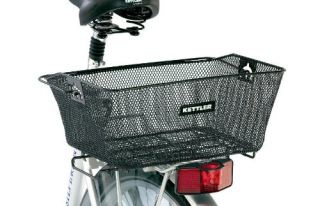 features of kettler rear bicycle basket quick attachment to rear 