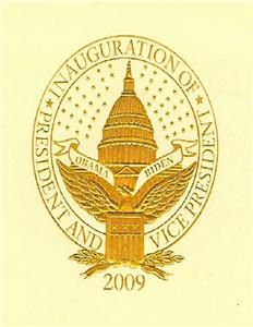 obama biden presidential inaugural invitation 2009