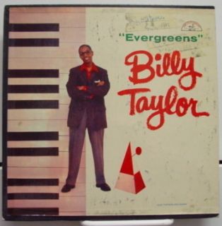 Billy Taylor Evergreens LP 1956 DG RVG ABC 112 Signed