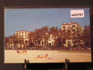 Biloxi MS Buena Vista Hotel postcard w03781