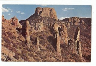 Vintage Postcard Casa Grande Big Bend National Park TX