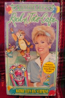 Kathie Lees Big Surprise Rock N Tots Cafe VHS Classic Songs New Free 