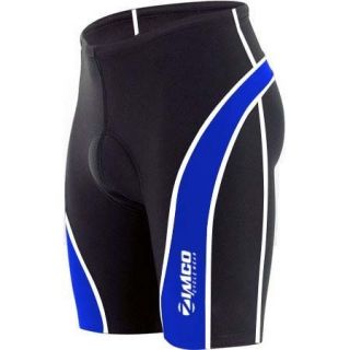 Zimco Pro Cycling Shorts Biking Bicycle Bike Shorts Black Coolmax 