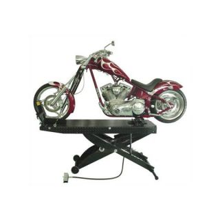 Motorcycle Lift Table w Drop Out and Free Vise with Blackjack Scissor 