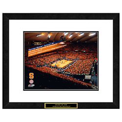   Orange Basketball vs Villanova Record Print   Big East Sports Display