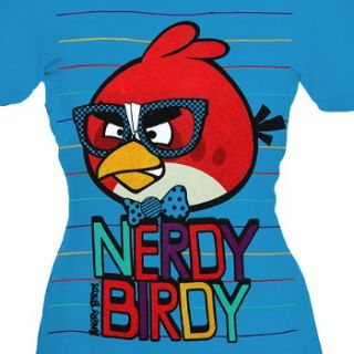 Nerdy Birdy Angry Birds Womens T Shirt New Halloween