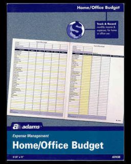 Home Office Budget Book Household Bill Organizer Expense Management 