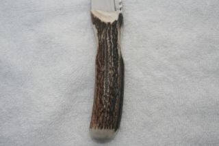 NEW GENUINE HAND TURNED STAG HANDLE SHEFFIELD SGIAN DUBH BOXED