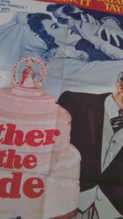 Father of The Bride Movie Poster 1 Sheet R1962 Original 27x41 