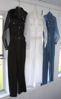 80s Country Denim Jumpsuits Country Singer Trio Group Halloween 