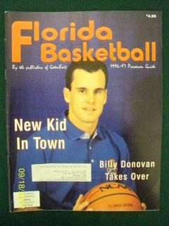   Gators Basketball 1996 97 Preview Billy Donovans First Year