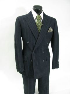 Classic Henry Poole 15 Savile Row London Bespoke Yaghting Style Suit 