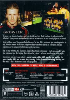 Two Disc DVD Set   David Beckhams   Football Skills Training