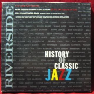 RIVERSIDE History Of Classic Jazz BOX SET LP Vinyl Record Album