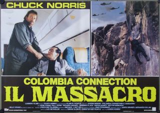DW25 Delta Force 2 Chuck Norris 6 Orig Poster Italy