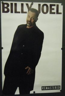 Billy Joel Double Sided Promo Poster Remastered Albums 1998 Piano Man 