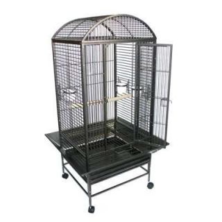 New Large Bird Cage Parrot Cages Macaw Dome Top 0657