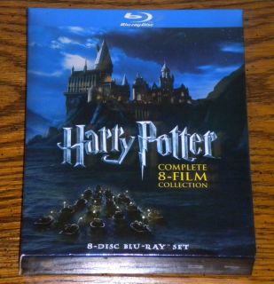   Potter The Complete 8 Film Collection New Blu ray Disc 2011 8 Disc Set