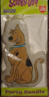 Scooby Doo Birthday Party Candle Cake Decoration