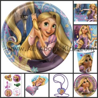   Princess Rapunzel Birthday Party Supplies Make Your Own Set