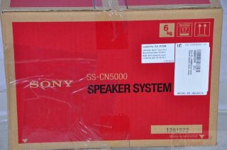 Sony SS CN5000 Dual Center Channel Speaker Black Rtl $140
