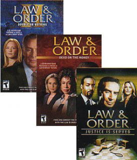 Law Order Dead on The Money Double or Nothing Justice 008888683322 