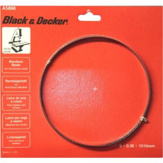 Black Decker A5868 Bandsaw Blade Non Ferrous Metal DN330 DN339 Dewalt 