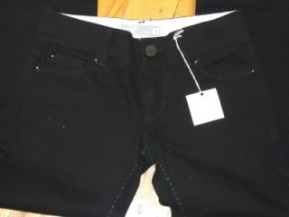 Bishop of Seventh 7th Ave Black Bootcut Jeans 25