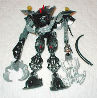 BIONICLE 8919 BARRAKI MANTAX WITH SQUID LAUNCHER complete figure FREE 